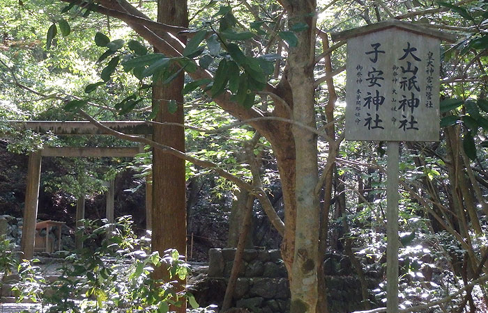 大山祇神社と子安神社