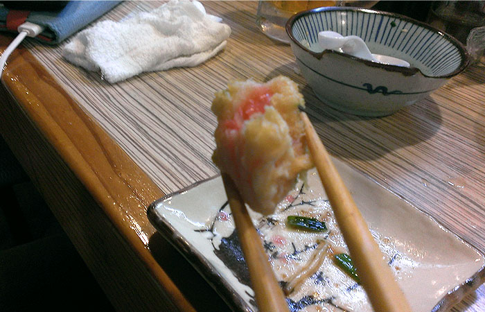 トマトの天ぷら