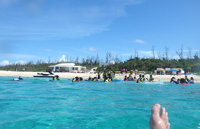 水納島ビーチ