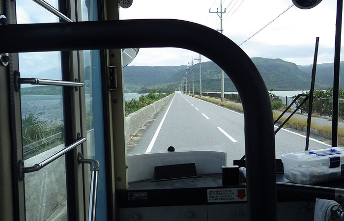 西表島　バスからの景色