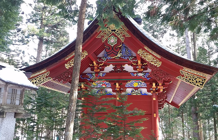 三峯神社　随身門